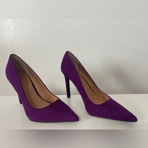NWOT I.N.C. International Concepts Women's Shelya Pumps Heels - Purple 8 1/2 M